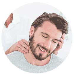 Man with Neck Pain