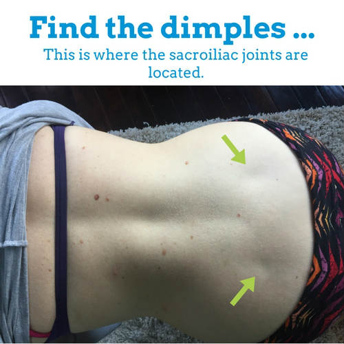 sacroiliac joint dimples